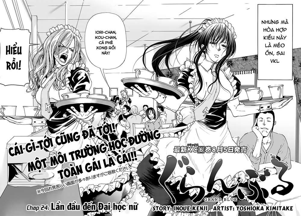 Grand Blue - Cô Gái Thích Lặn Chapter 24 - 4