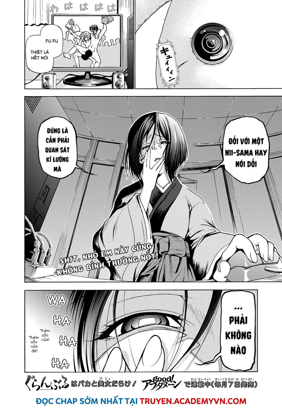 Grand Blue - Cô Gái Thích Lặn Chapter 25.5 - 14