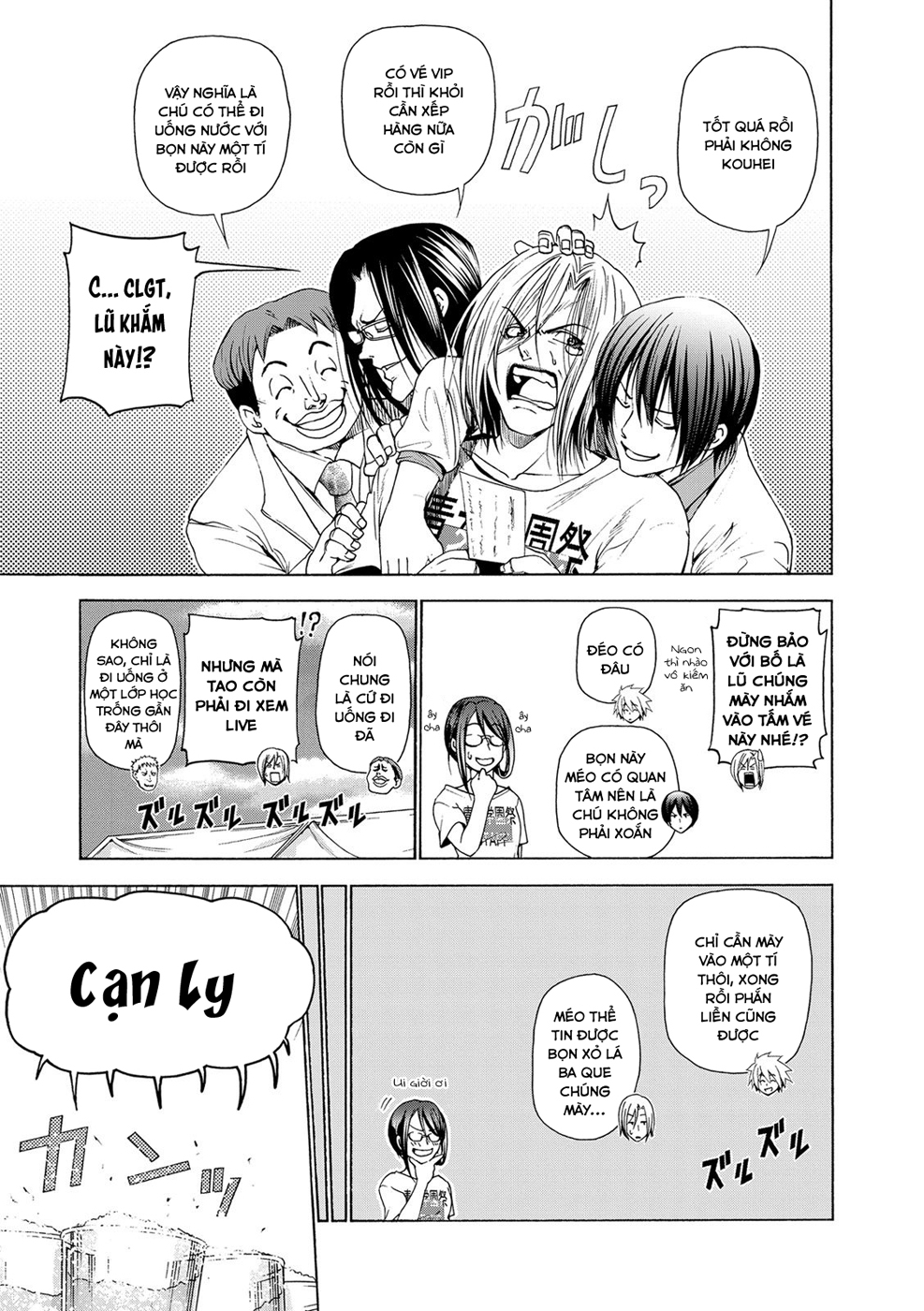 Grand Blue - Cô Gái Thích Lặn Chapter 25 - 27