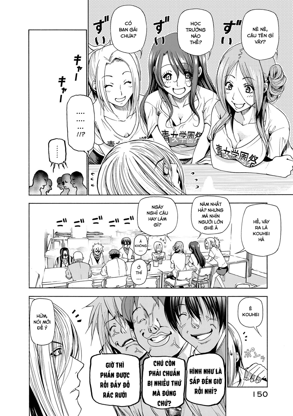 Grand Blue - Cô Gái Thích Lặn Chapter 25 - 28