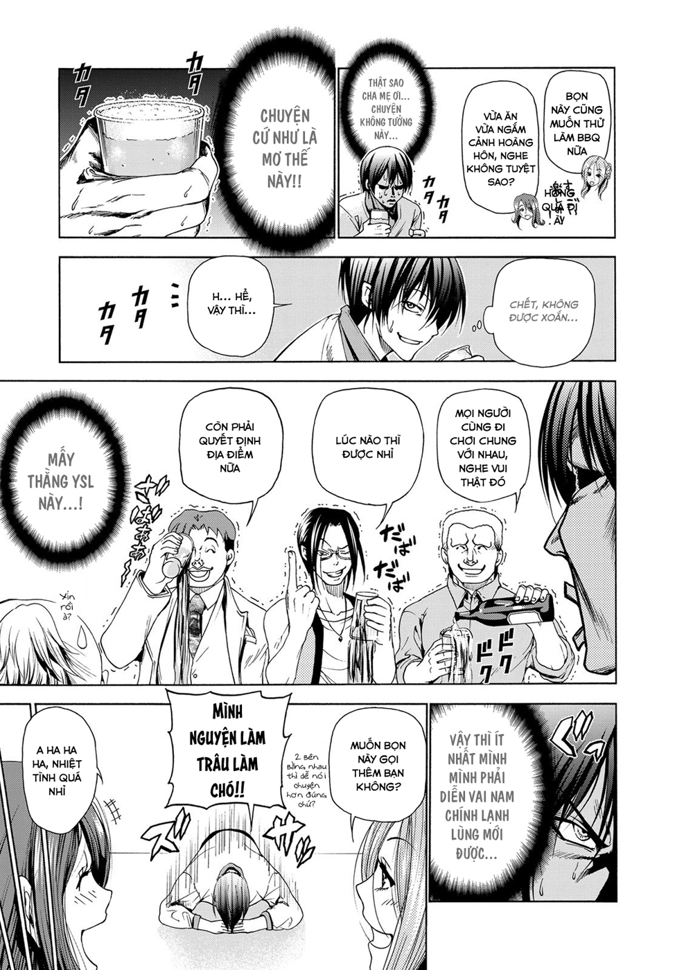 Grand Blue - Cô Gái Thích Lặn Chapter 25 - 35