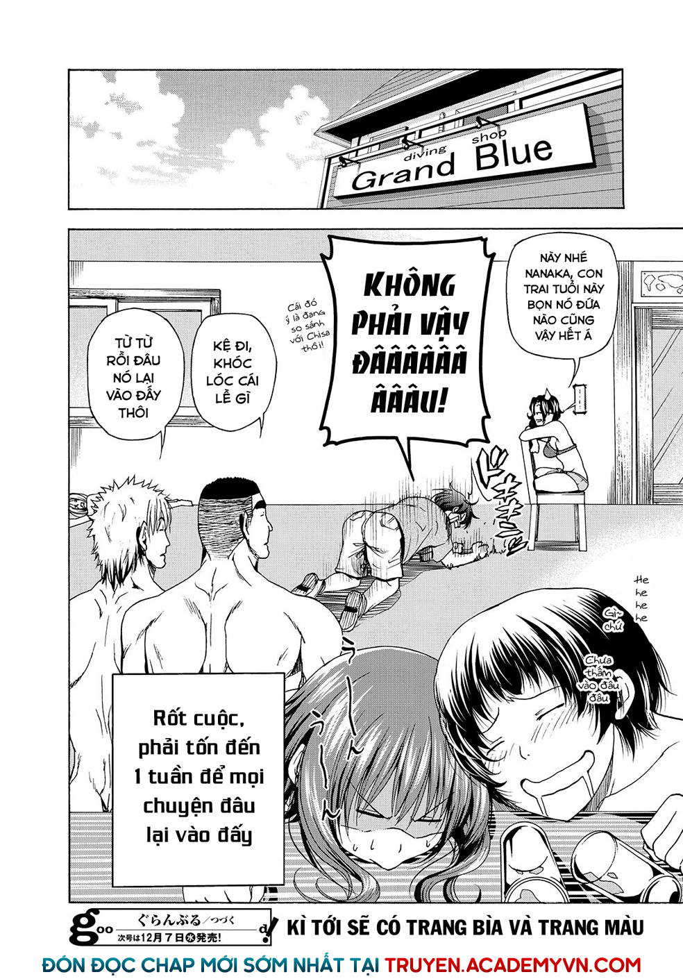 Grand Blue - Cô Gái Thích Lặn Chapter 29 - 34