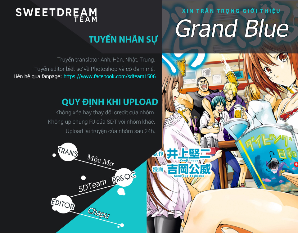 Grand Blue - Cô Gái Thích Lặn Chapter 3 - 1