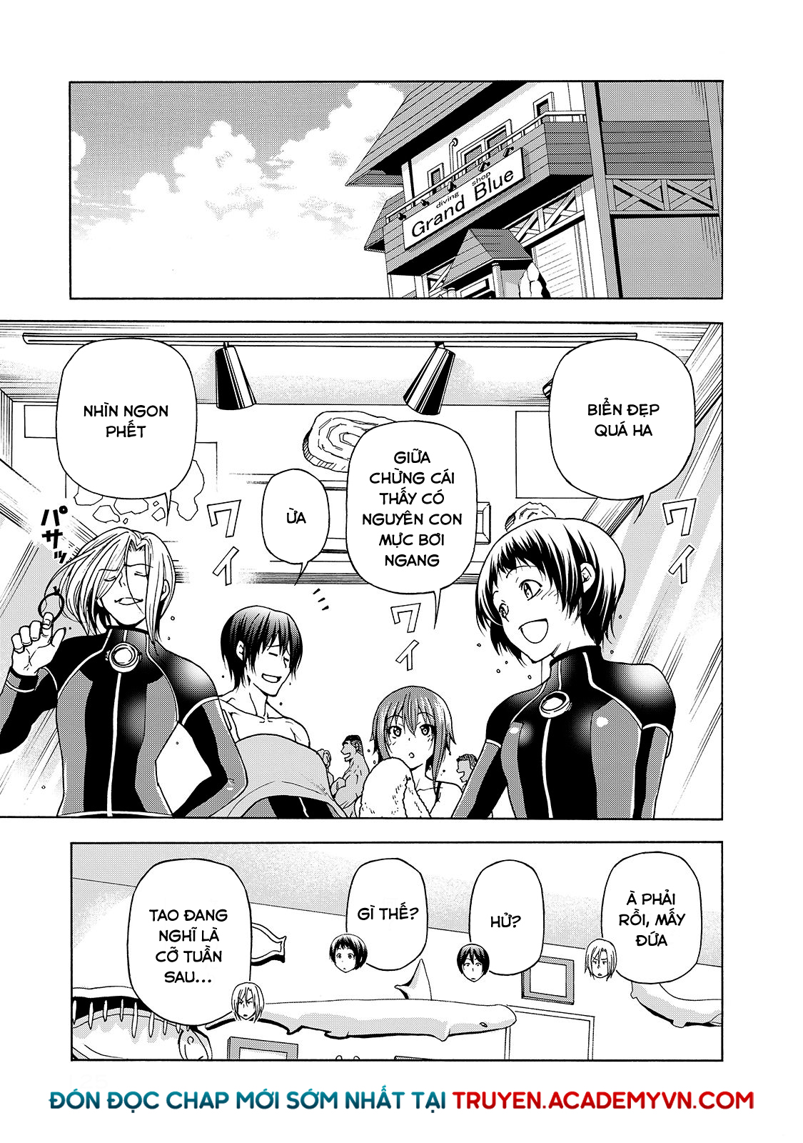 Grand Blue - Cô Gái Thích Lặn Chapter 33 - 3