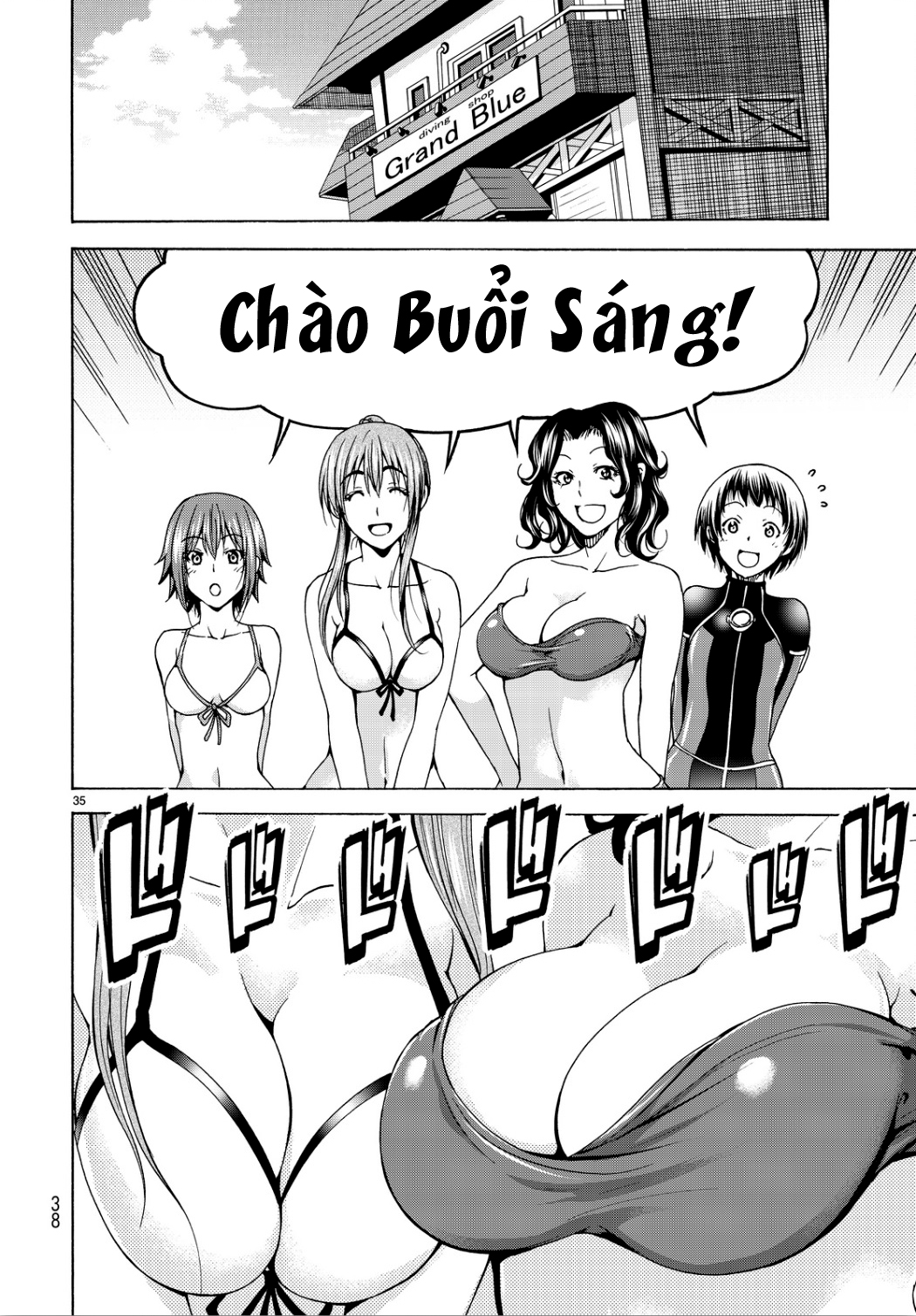 Grand Blue - Cô Gái Thích Lặn Chapter 34 - 39