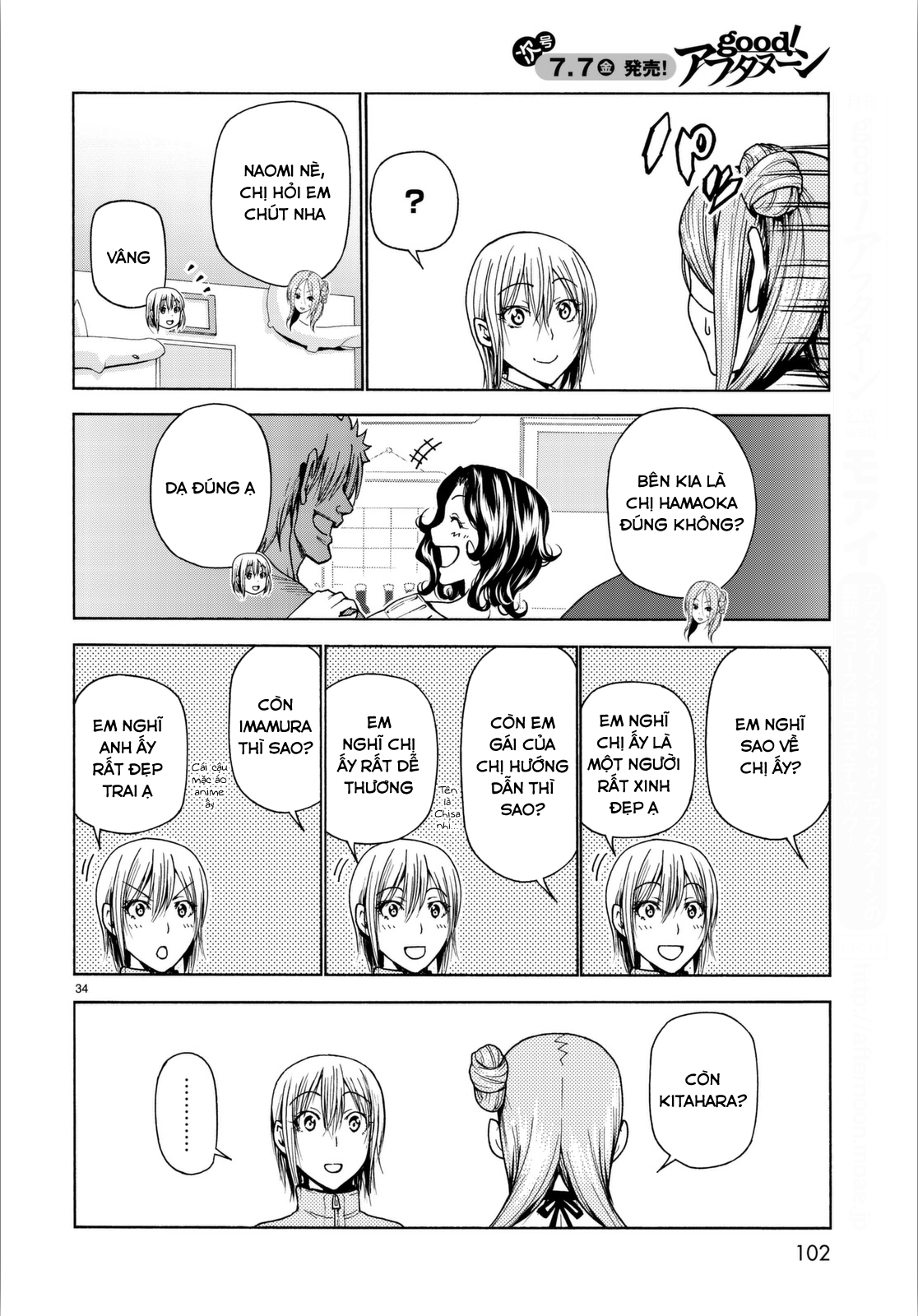 Grand Blue - Cô Gái Thích Lặn Chapter 36 - 37