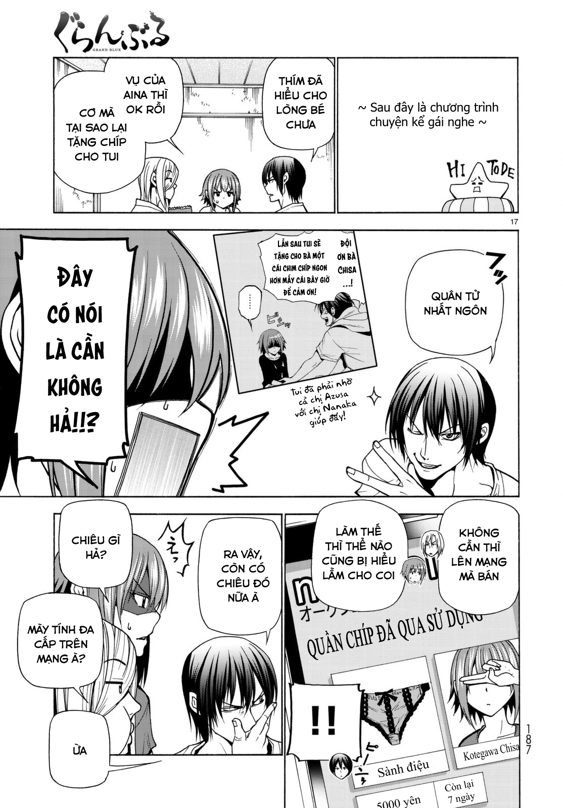 Grand Blue - Cô Gái Thích Lặn Chapter 39 - 19