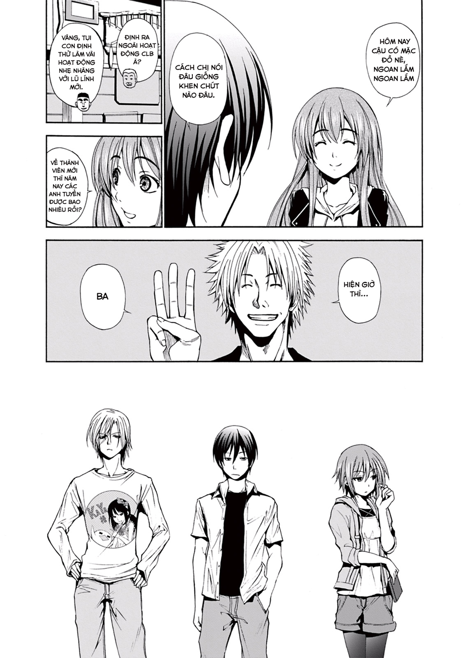 Grand Blue - Cô Gái Thích Lặn Chapter 4 - 5