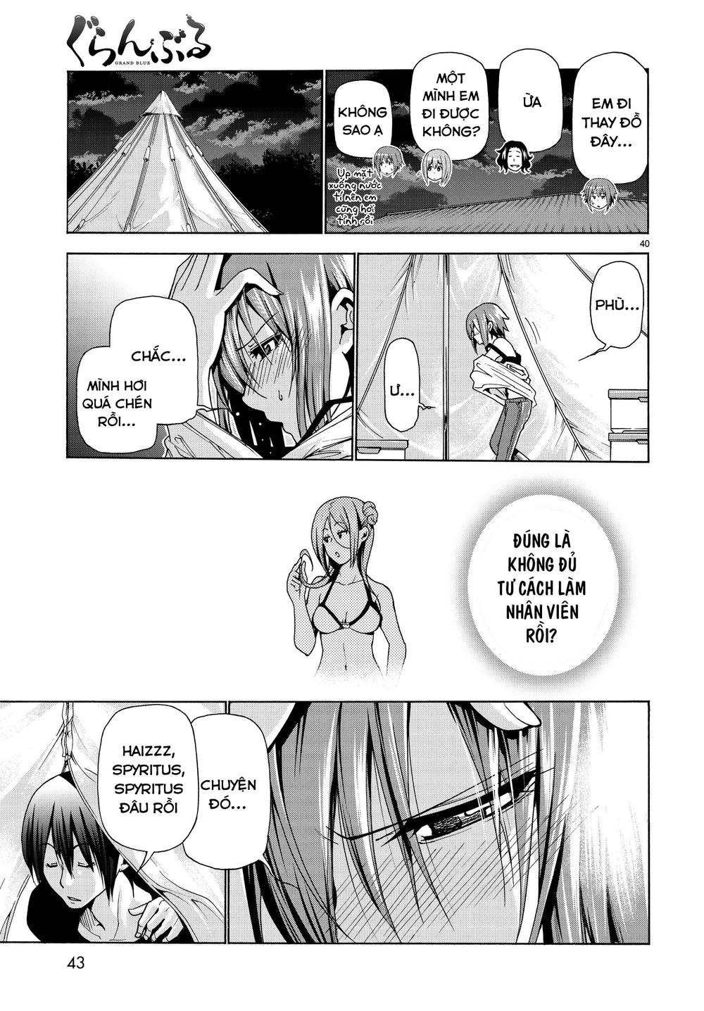 Grand Blue - Cô Gái Thích Lặn Chapter 42 - 44