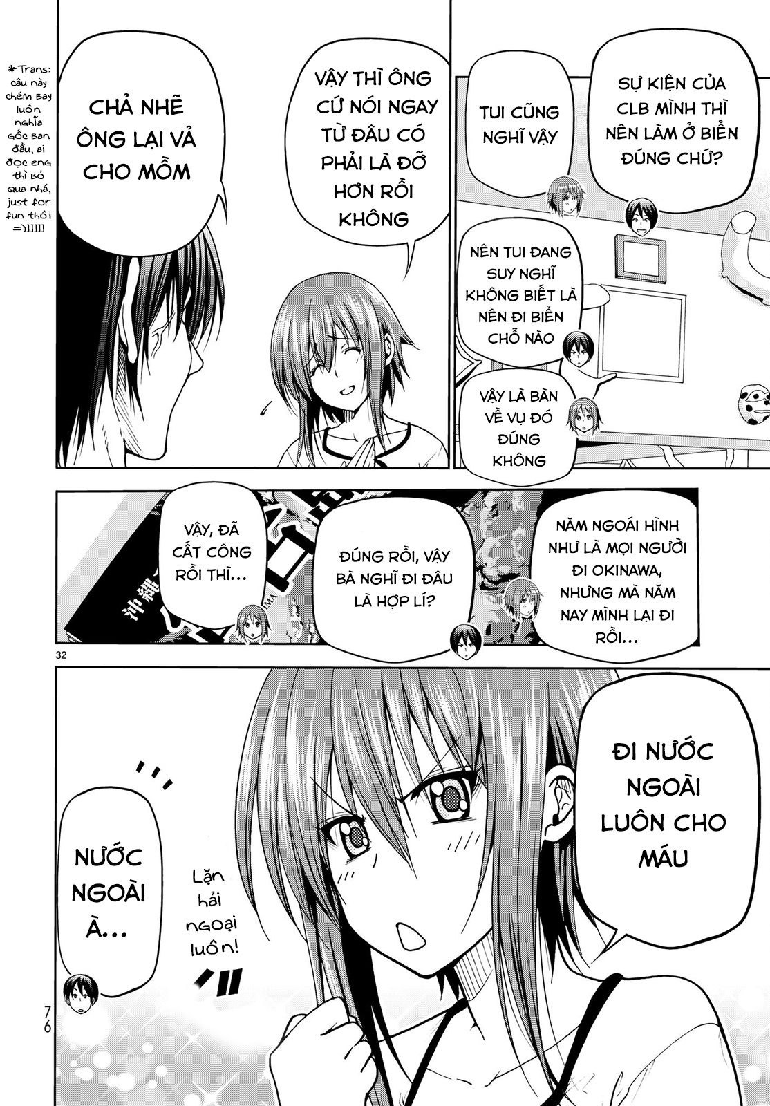 Grand Blue - Cô Gái Thích Lặn Chapter 45 - 35