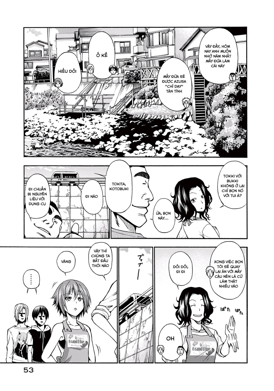 Grand Blue - Cô Gái Thích Lặn Chapter 6 - 9