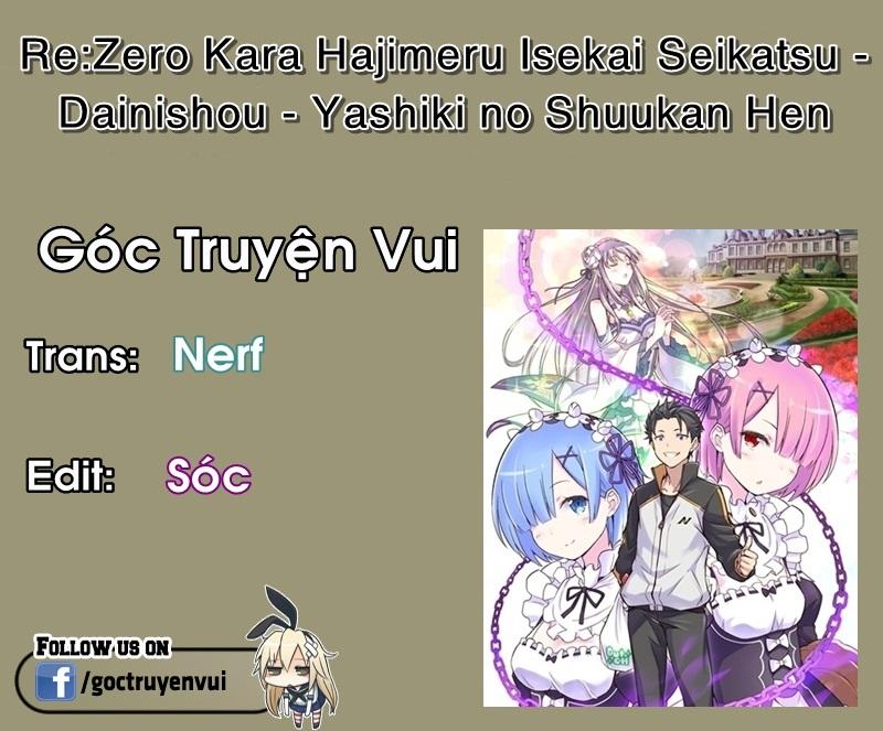 Re:zero Kara Hajimeru Isekai Seikatsu – Daisshou – Outo No Ichinichi Hen Chapter 1 - 1