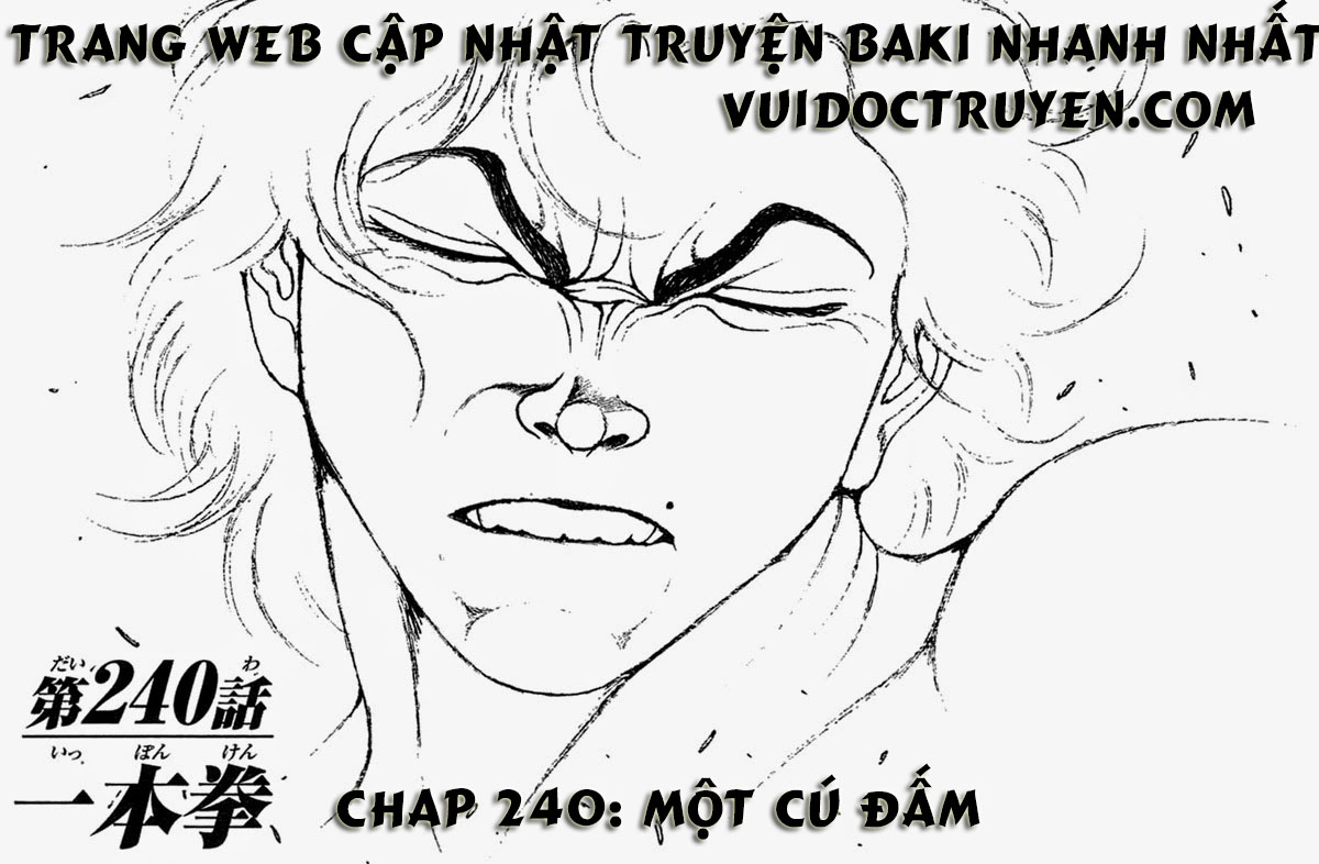 Baki – Son Of Ogre Chapter 240 - 1