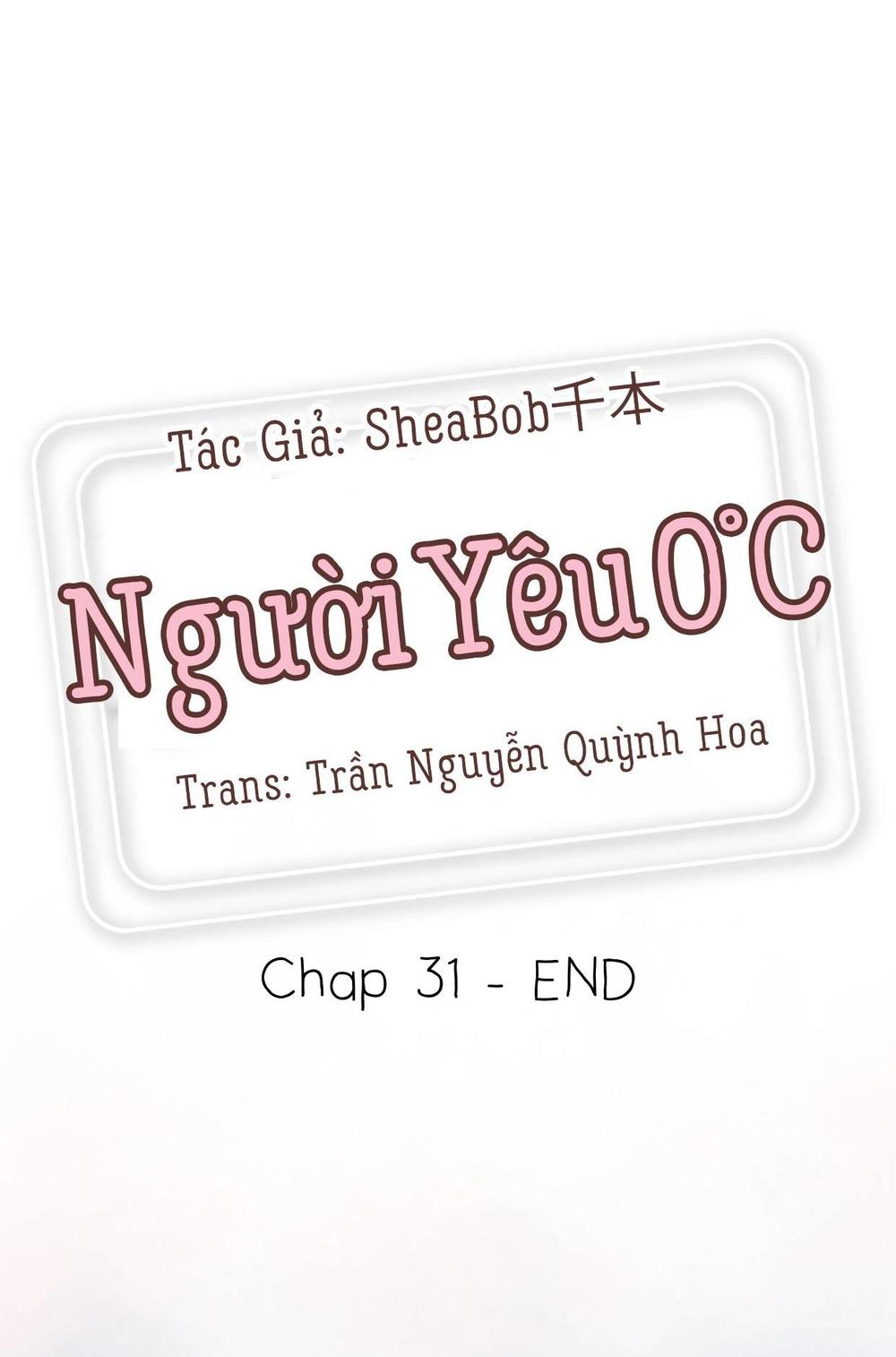 Người Yêu 0 Độ Chapter 31 - 1