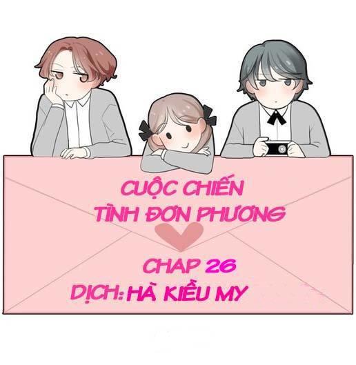 Mối Tình Đơn Phương Chapter 26 - 1