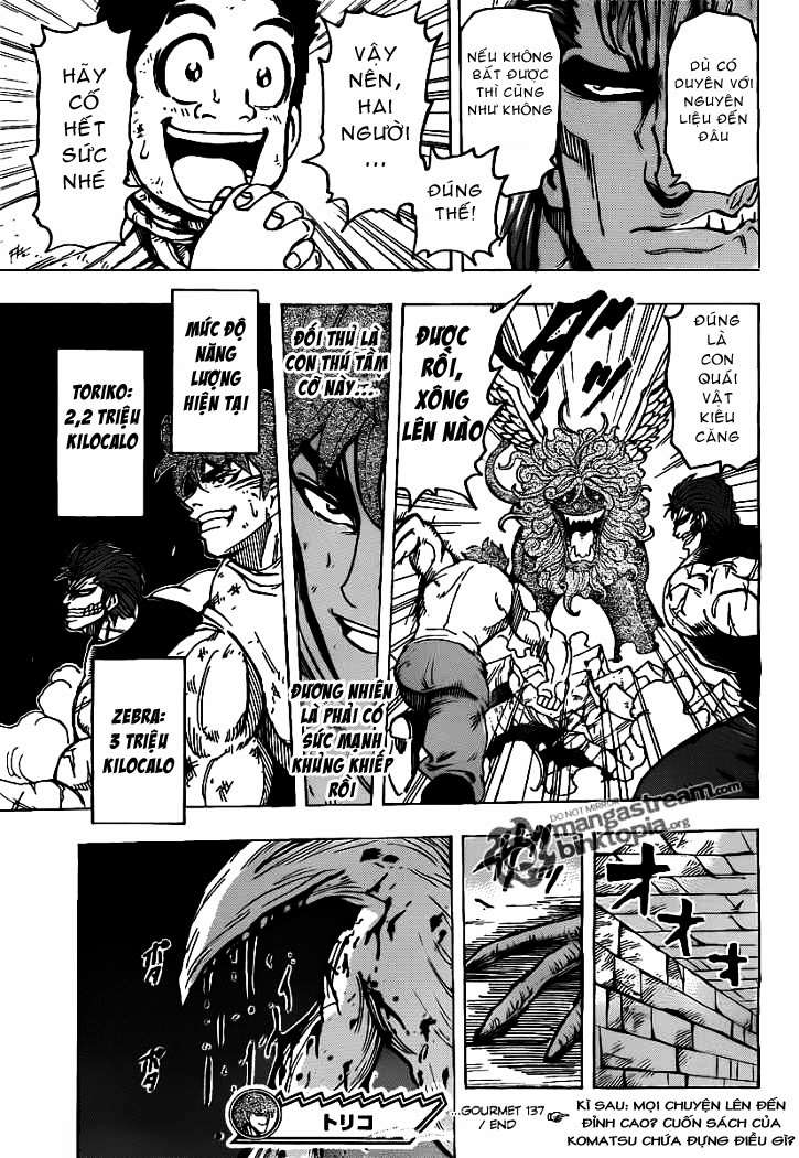 Toriko - Thợ Săn Ẩm Thực Chapter 137 - 16