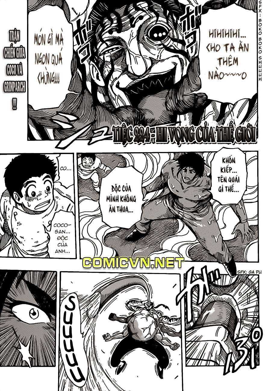 Toriko - Thợ Săn Ẩm Thực Chapter 224 - 3