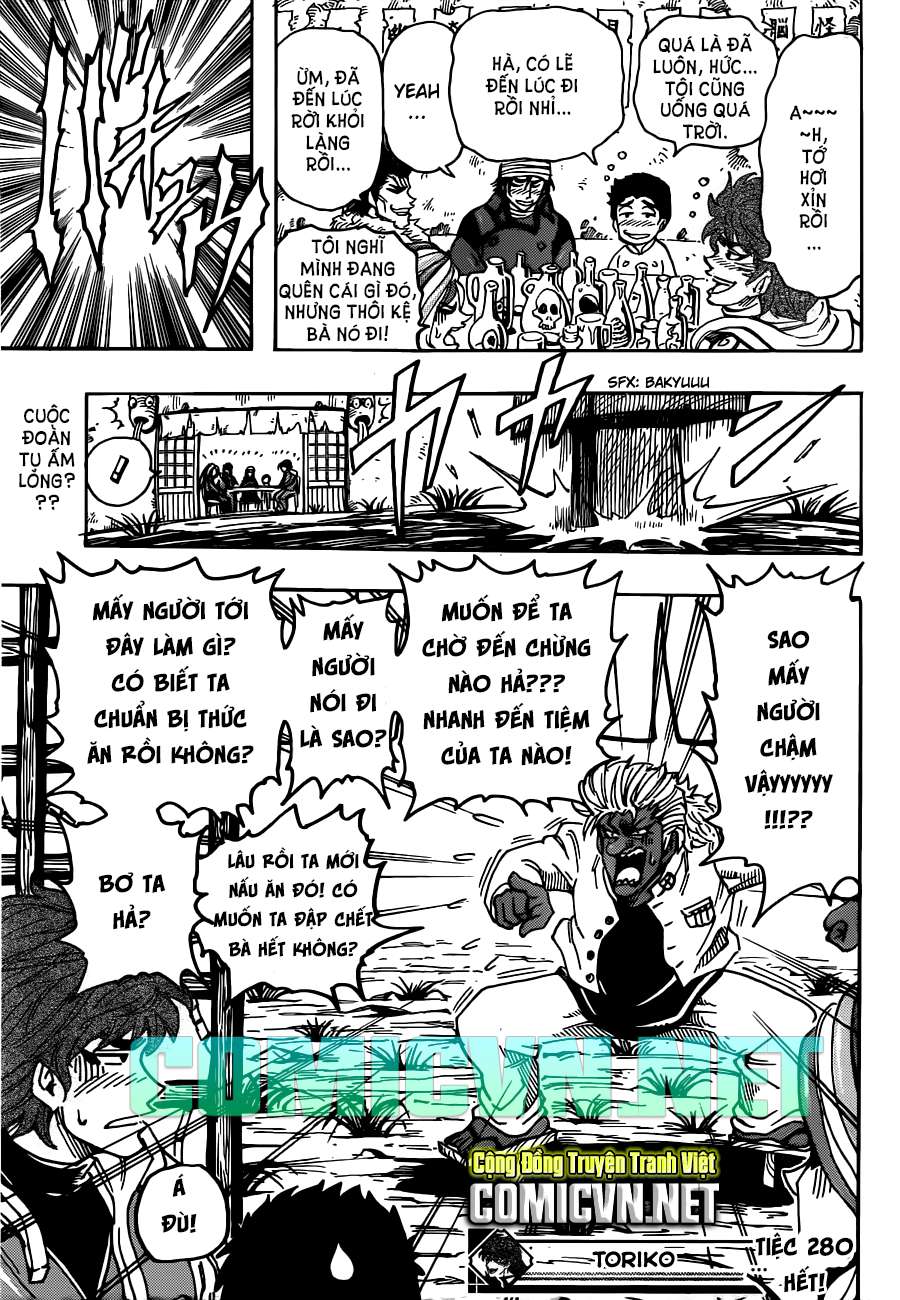 Toriko - Thợ Săn Ẩm Thực Chapter 280 - 18