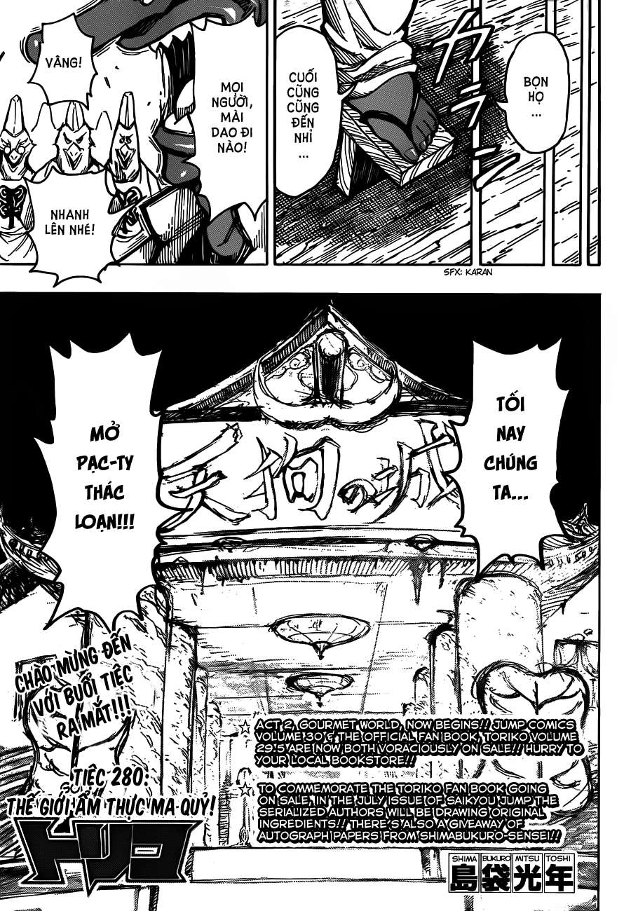 Toriko - Thợ Săn Ẩm Thực Chapter 280 - 5