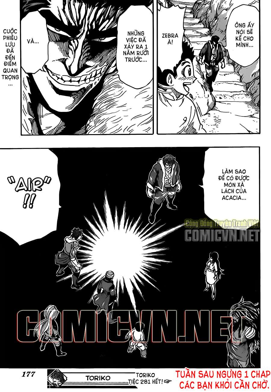 Toriko - Thợ Săn Ẩm Thực Chapter 281 - 17