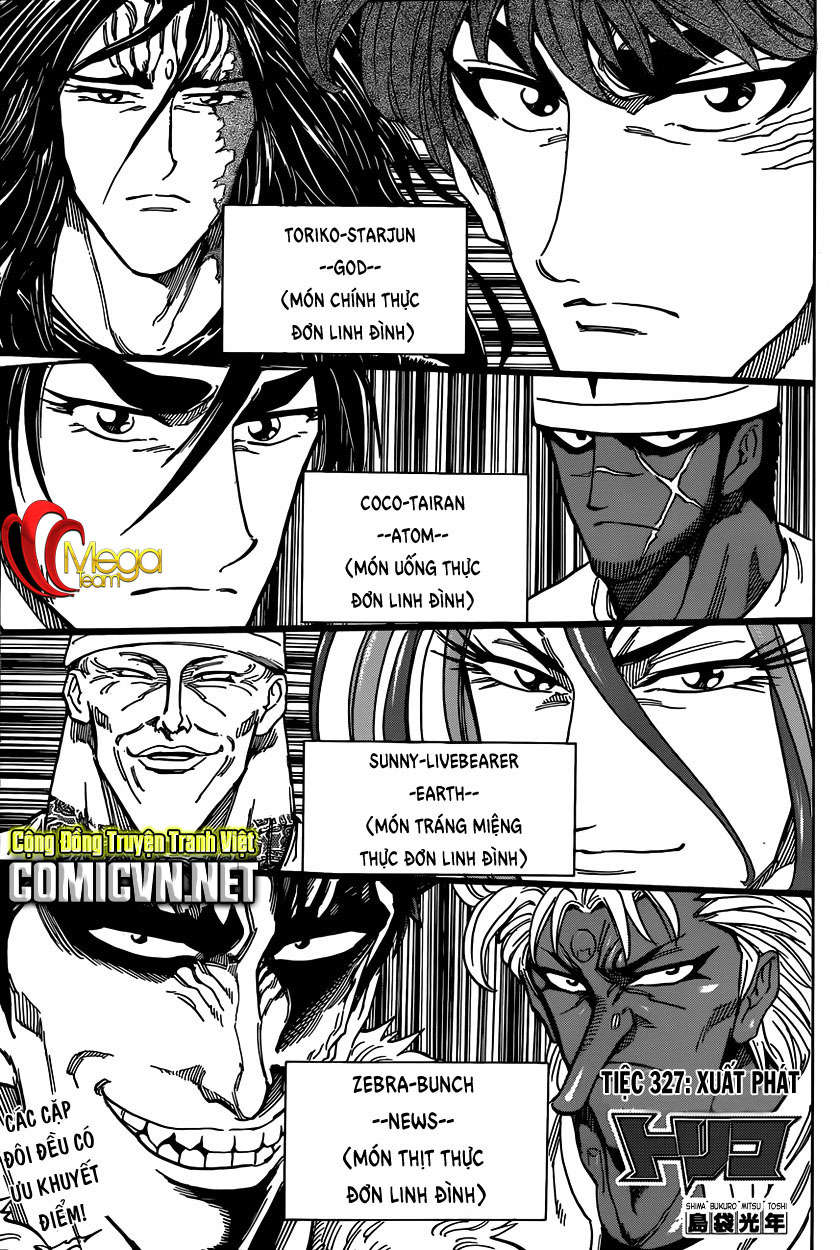 Toriko - Thợ Săn Ẩm Thực Chapter 327 - 1