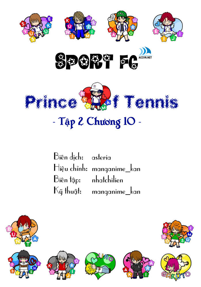 Hoàng Tử Tennis Chapter 10 - 1