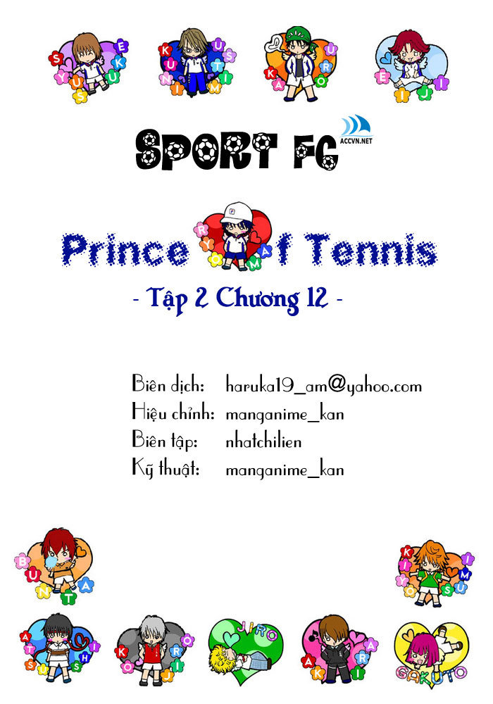 Hoàng Tử Tennis Chapter 12 - 1