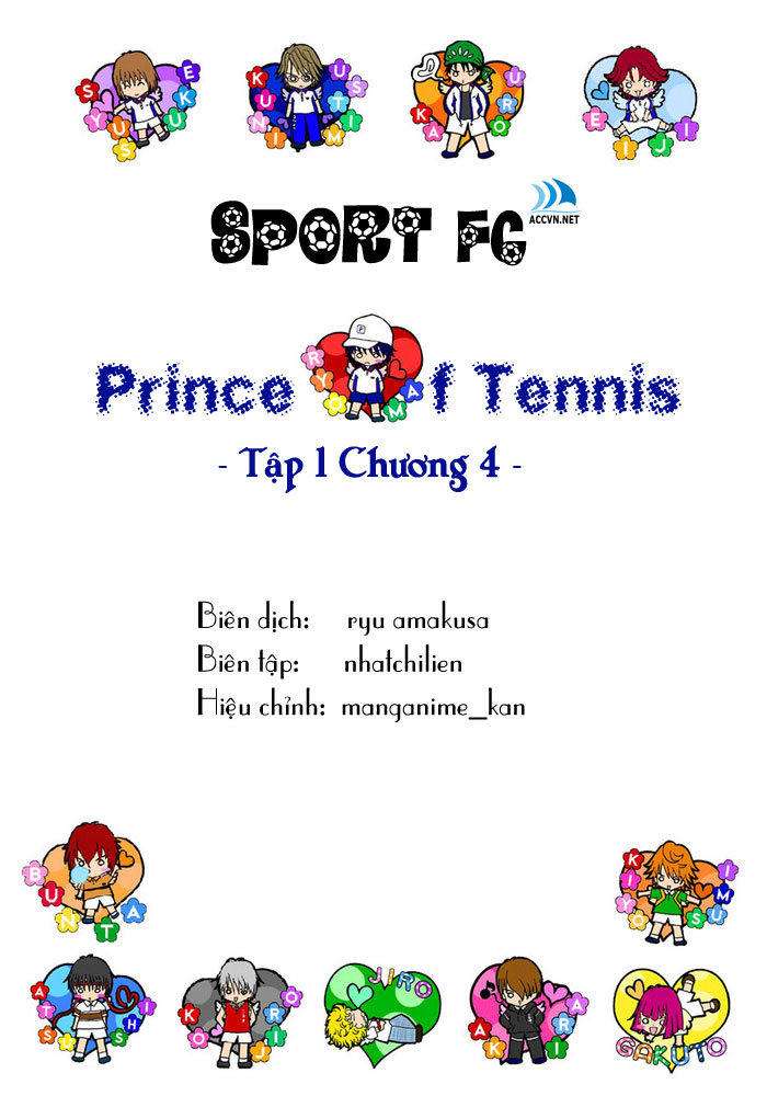 Hoàng Tử Tennis Chapter 4 - 1