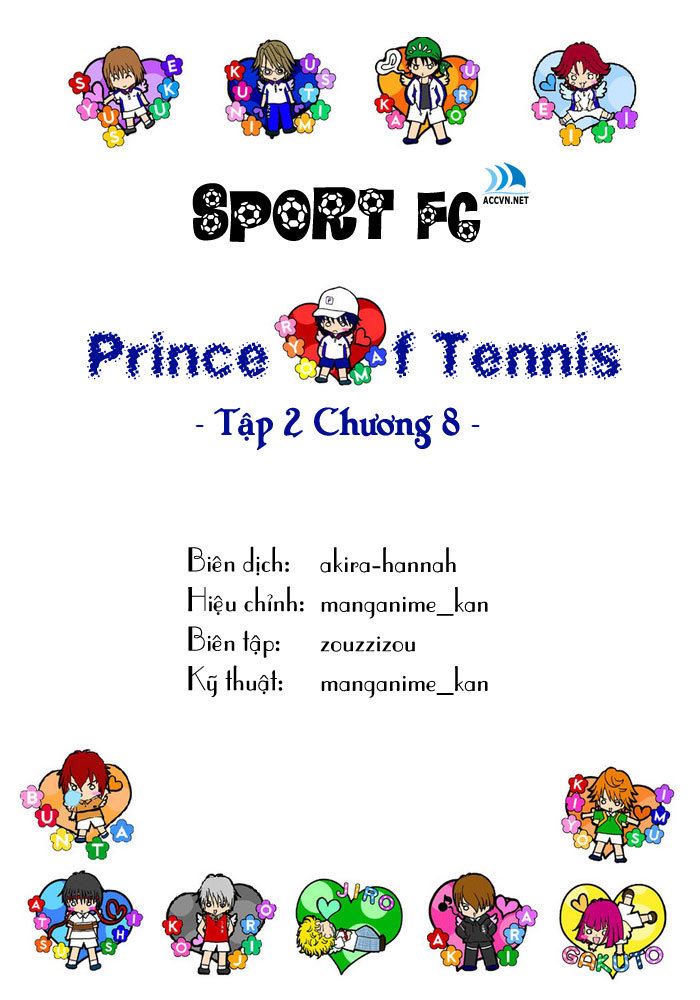 Hoàng Tử Tennis Chapter 8 - 1