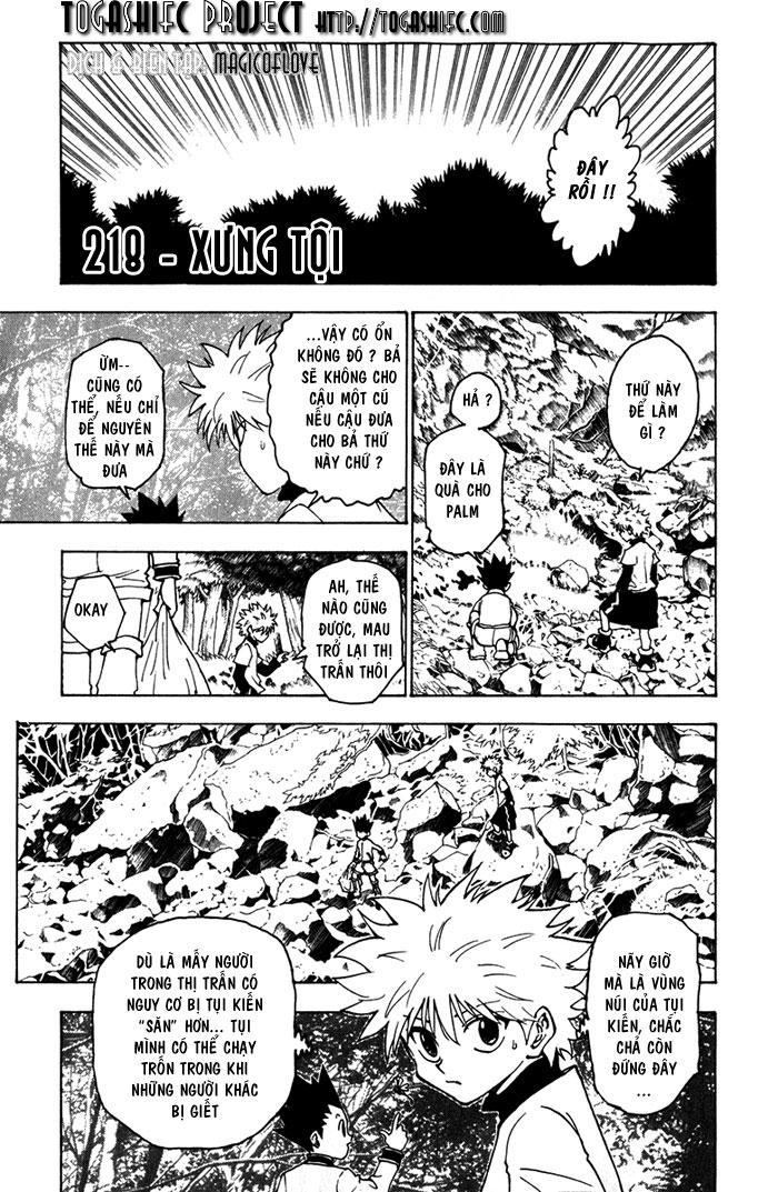 Hunter X Hunter Chapter 218 - 2