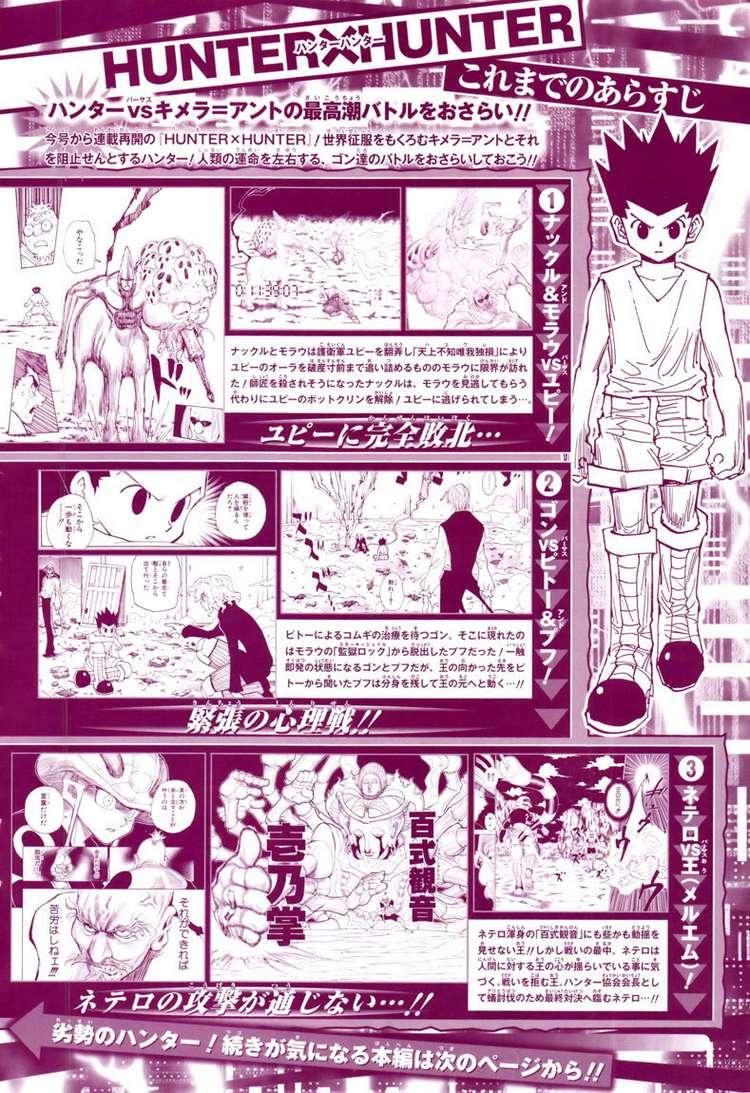 Hunter X Hunter Chapter 291 - 2