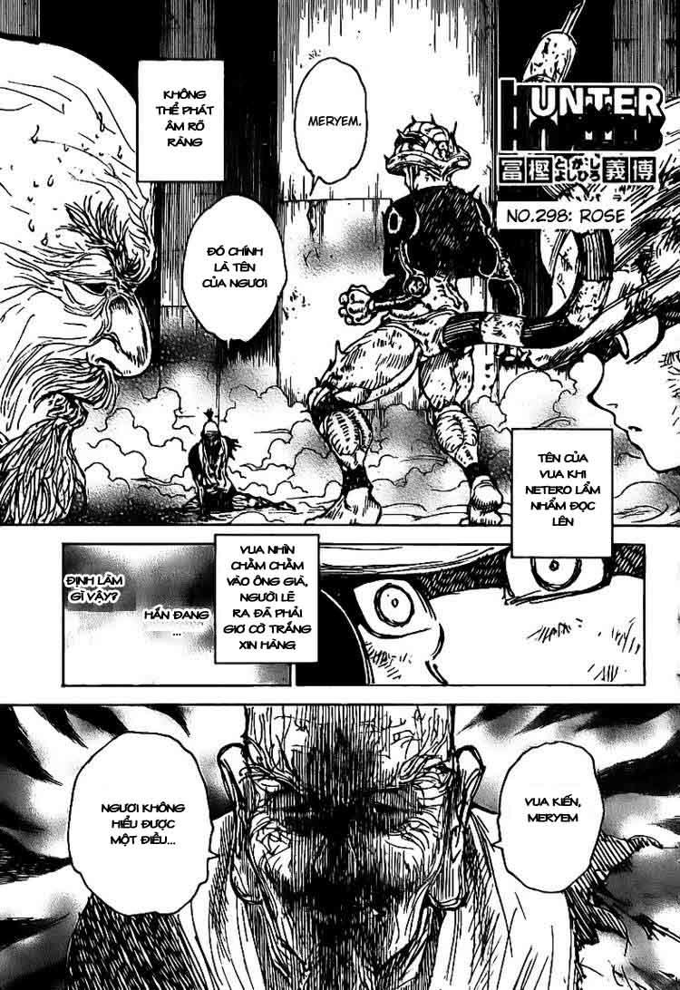 Hunter X Hunter Chapter 298 - 1