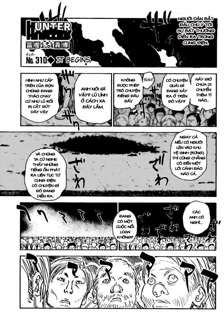 Hunter X Hunter Chapter 310 - 1