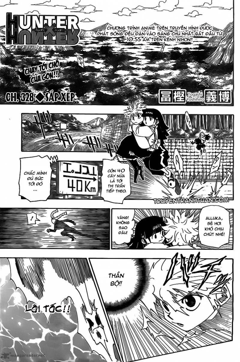 Hunter X Hunter Chapter 328 - 1