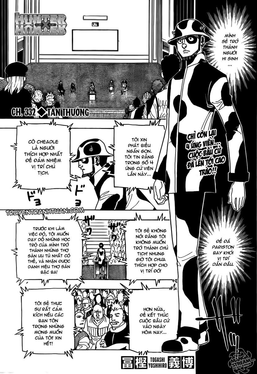 Hunter X Hunter Chapter 332 - 1