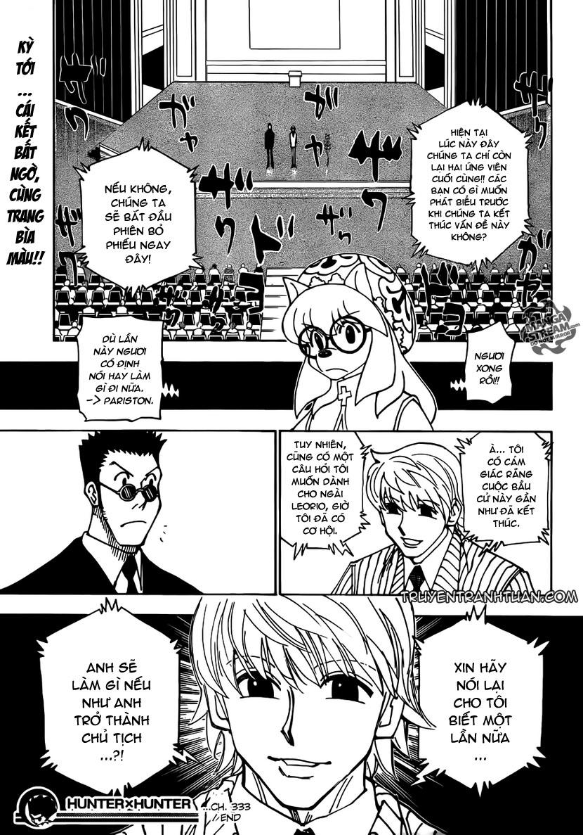 Hunter X Hunter Chapter 333 - 17