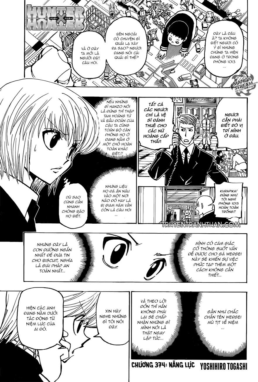 Hunter X Hunter Chapter 374 - 2