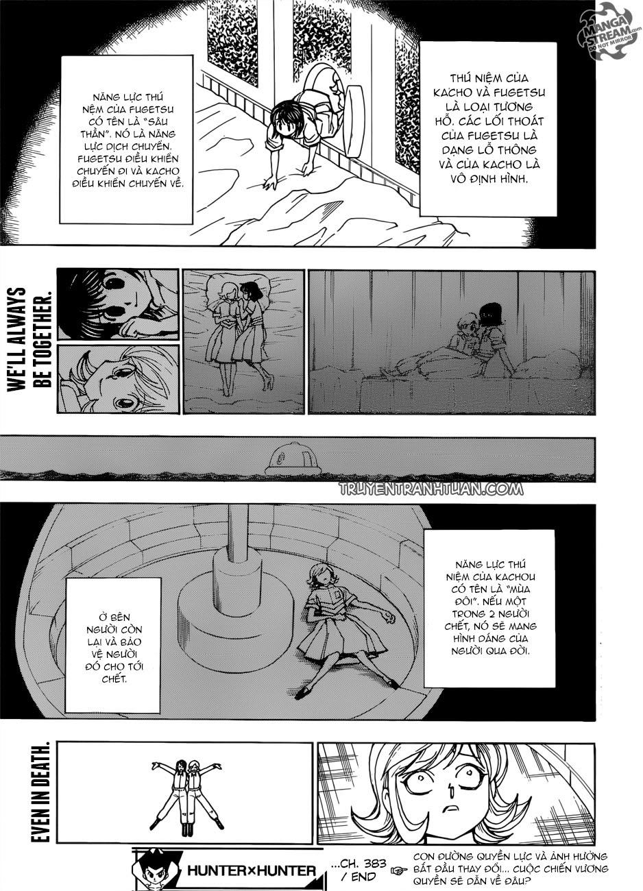 Hunter X Hunter Chapter 383 - 19