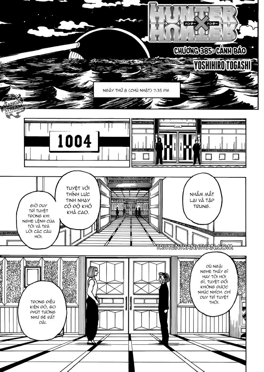 Hunter X Hunter Chapter 385 - 2