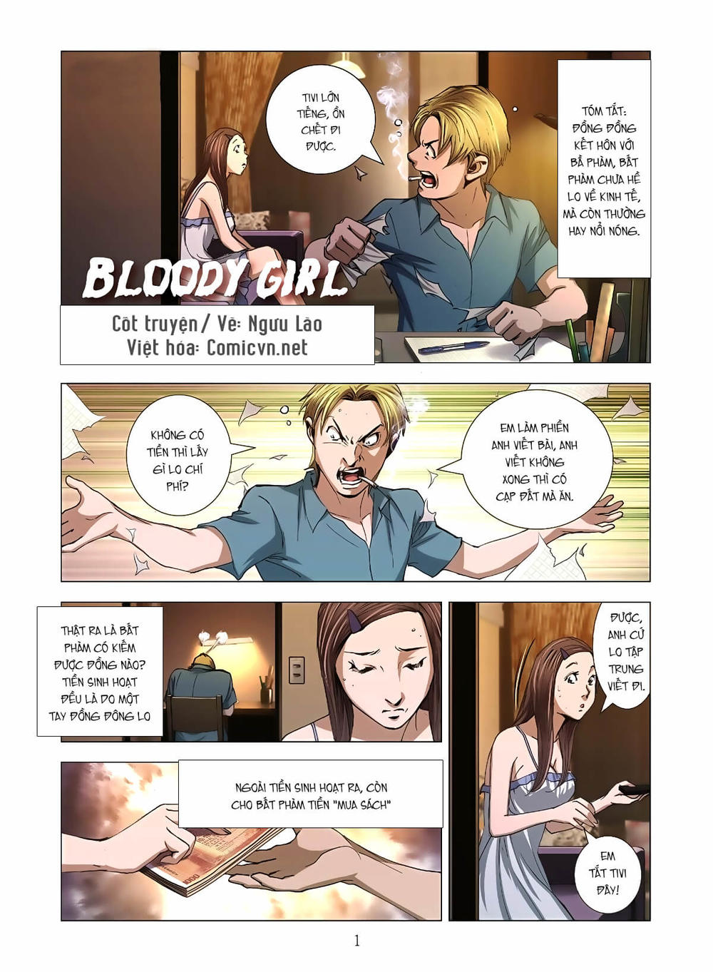 Bloody Girl Chapter 3.2 - 1