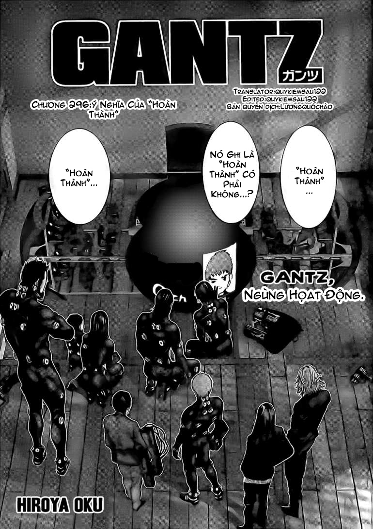 Gantz Chapter 296 - 1