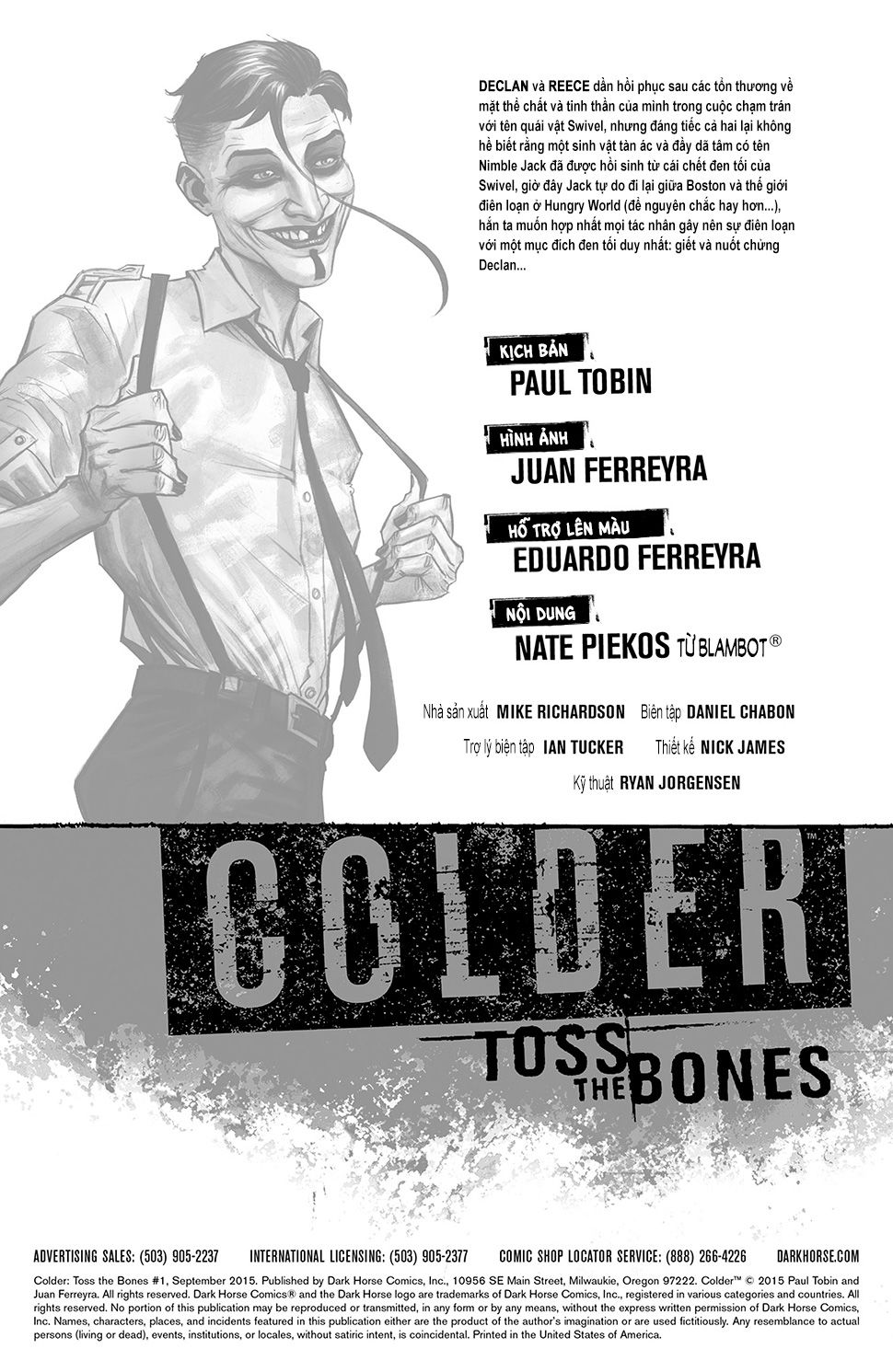 Colder - Toss The Bones Chapter 2 - 2