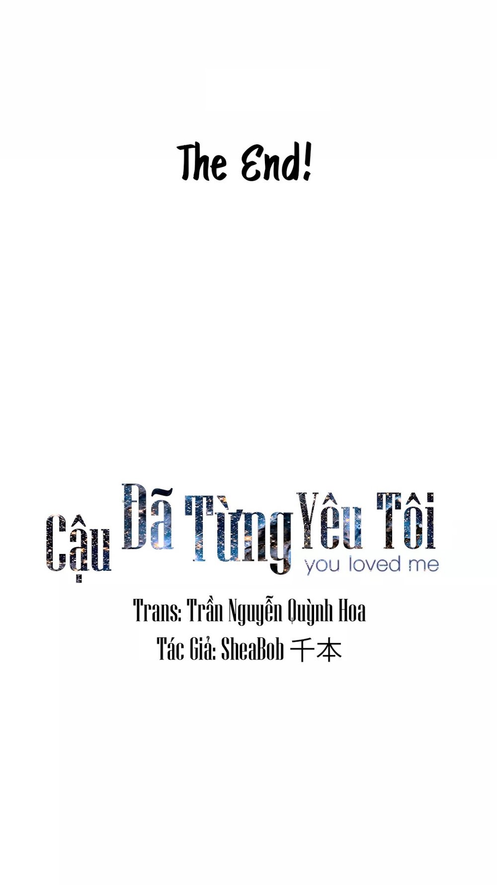 Cậu Đã Từng Yêu Tôi Chapter 31 - 73