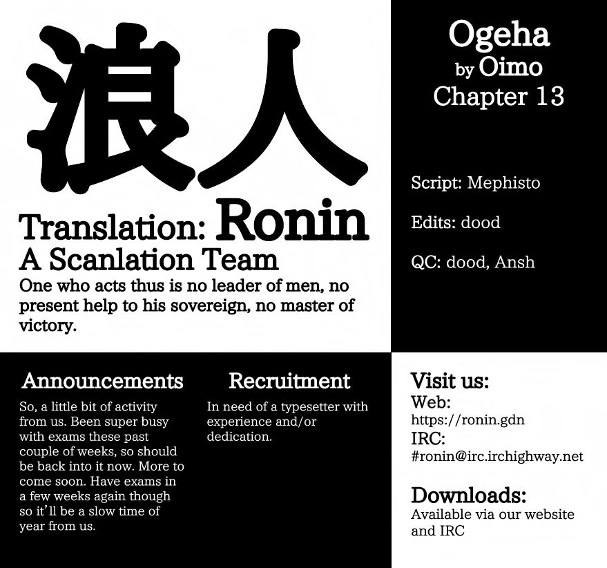 Ogeha Chapter 13.2 - 13