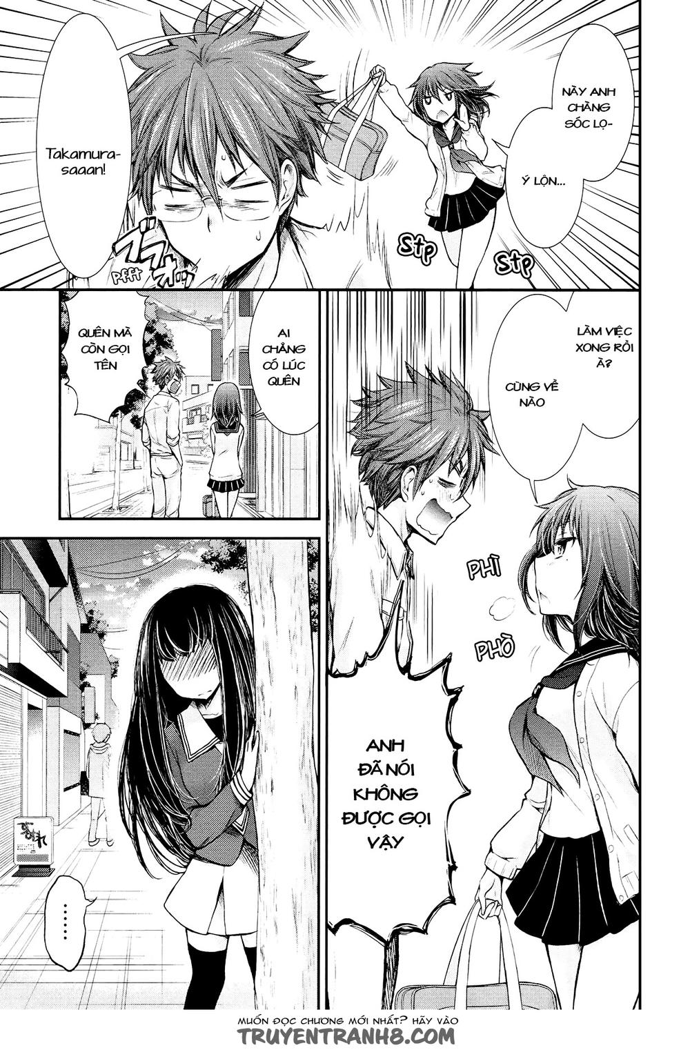 Henjo - Hen Na Joshi Kousei Amaguri Chiko Chapter 22 - 4