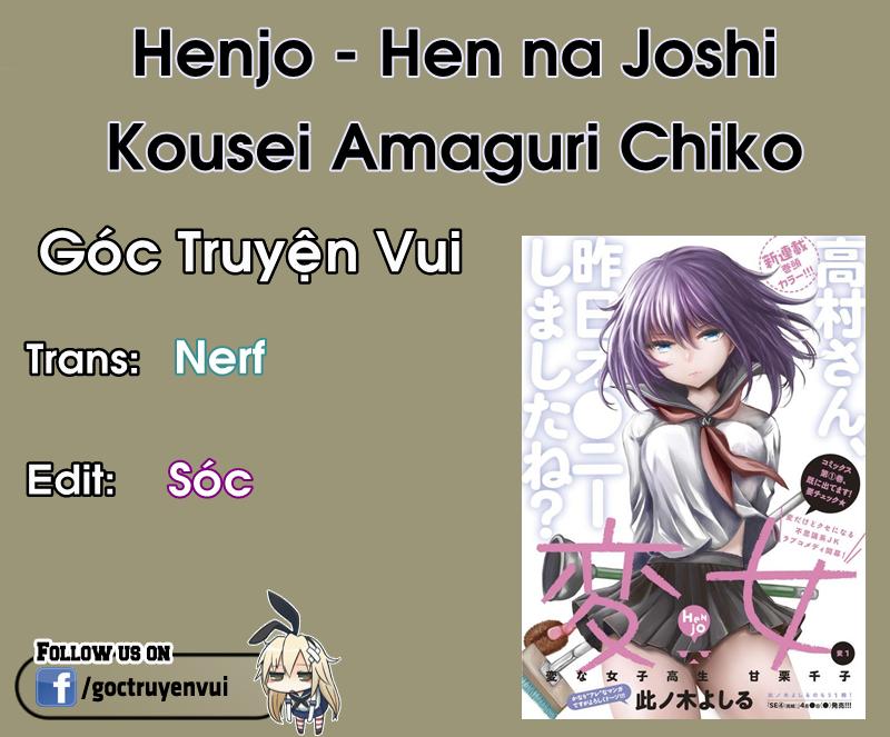 Henjo - Hen Na Joshi Kousei Amaguri Chiko Chapter 4 - 2