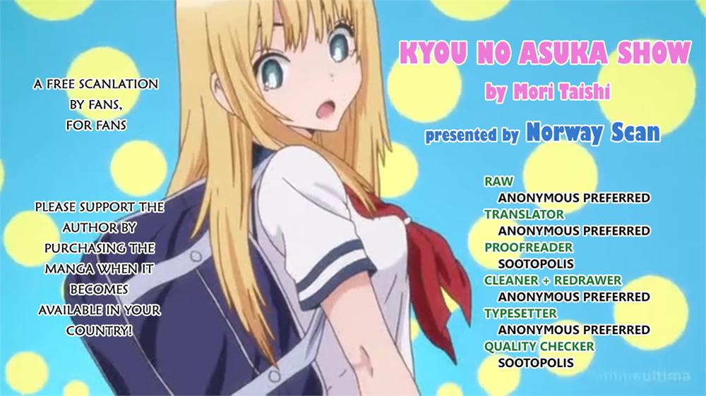 Kyou No Asuka Show Chapter 18 - 11