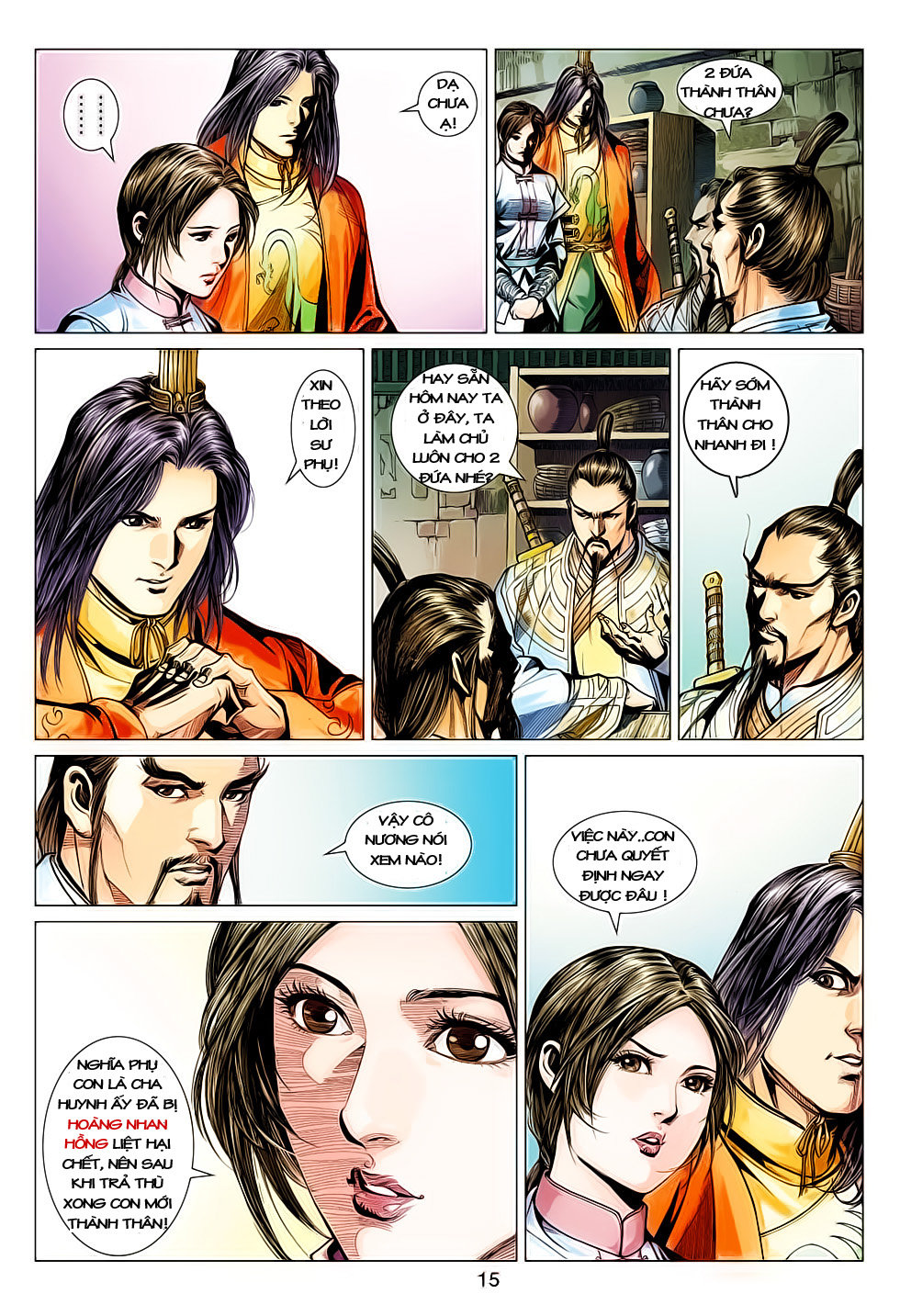 Anh Hùng Xạ Điêu Chapter 61 - 15