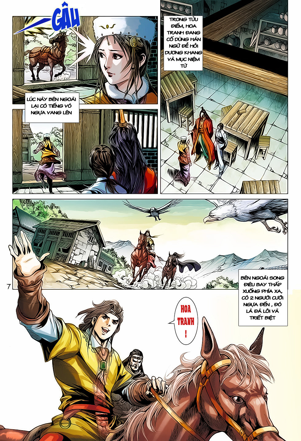 Anh Hùng Xạ Điêu Chapter 61 - 7