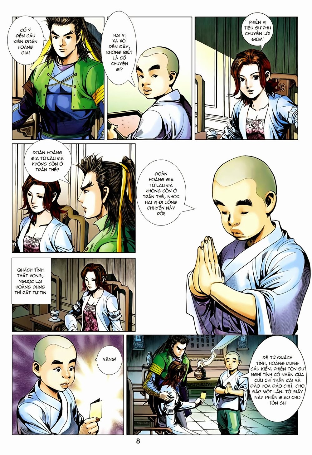 Anh Hùng Xạ Điêu Chapter 73 - 8